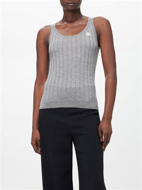 burberry tank top mens|burberry equestrian knight tank top.